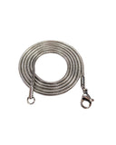 stainless steel silver snake chain necklace