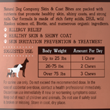 Skin & Coat Supplement (90 chews) 10 oz